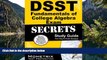 Buy DSST Exam Secrets Test Prep Team DSST Fundamentals of College Algebra Exam Secrets Study