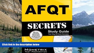 Buy AFQT Exam Secrets Test Prep Team AFQT Secrets Study Guide: AFQT Exam Review for the Armed