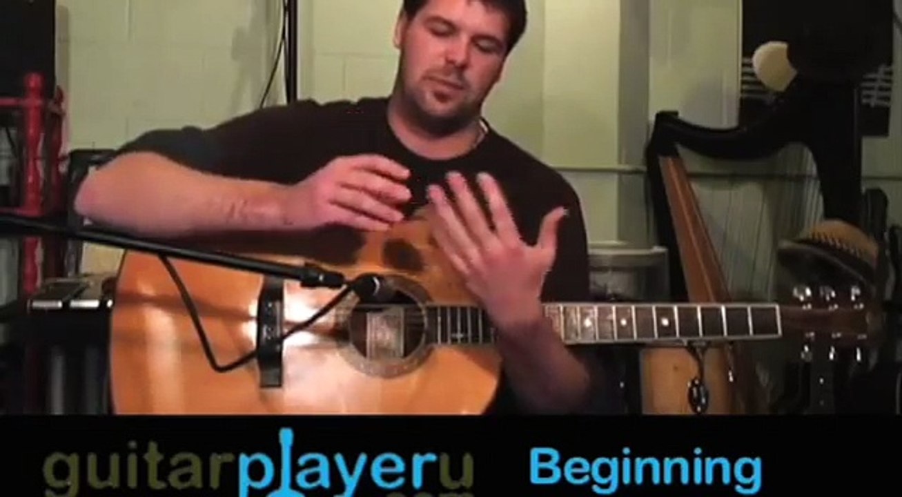 Absolute beginner Guitar Lessons- how to use a blues Slide