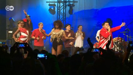 Acadêmicos do Salgueiro "explode corações" na Alemanha