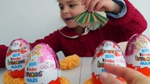 Disney Frozen Maxi Kinder Surprise eggs with Surprise Princess Toys
