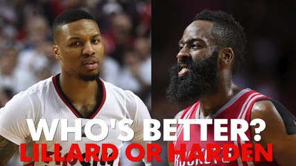 Who's better? Lillard or Harden