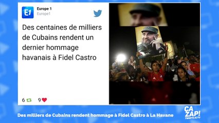 Des milliers de Cubains rendent hommage à Fidel Castro