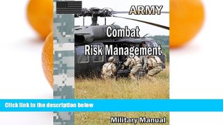 Pre Order Combat Risk Management Department of the Army On CD