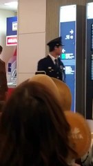 JANG KEUN SUK AT GIMPO AİRPORT ARRİVAL  TO HANEDA AİRPORT JAPAN 30.11.2016
