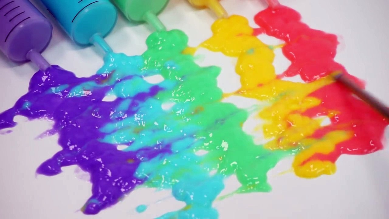 How To Make Colors Milk Jelly Pudding Syrings Toy DIY Fun and Creative For Kids