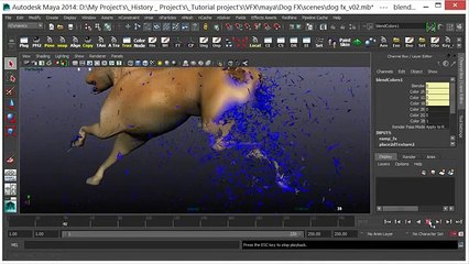 visual effect tutorial in maya