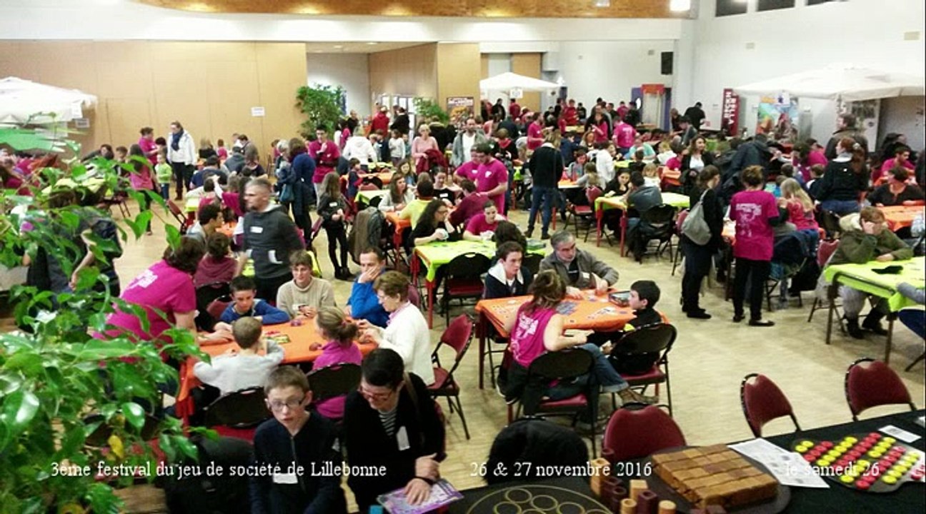 3e festival du jeu de société de Lillebonne 26&27 novembre 2016 (samedi)