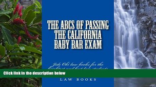 Buy Jide Obi law books The ABCs of Passing The California Baby Bar Exam: Jide Obi law books for