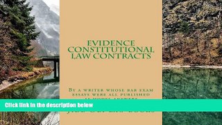 Buy Jide Obi law books Evidence Constitutional law Contracts: By a writer whose bar exam essays