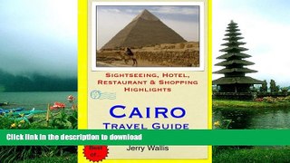 READ THE NEW BOOK Cairo Travel Guide: Sightseeing, Hotel, Restaurant   Shopping Highlights READ
