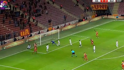 Lionel Carole ilginç Golü Galatasaray - Elazığspor 1-0