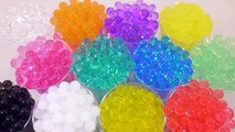 DIY How To Make Colors Water Ball Magic Growing Learn Colors Glitter Slime Clay Kids Songs BINGO