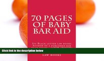 Pre Order 70 Pages of Baby Bar Aid: Ivy Black letter law books Author of 5 published bar exam