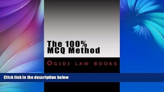 Pre Order The 100% MCQ Method: A.B,C,or D - Which option is best? Look Inside! Ogidi law books mp3
