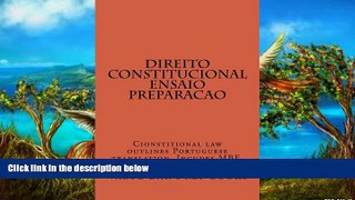 Read Online Value Bar Prep books Direito Constitucional Ensaio Preparacao: Cionstitional law