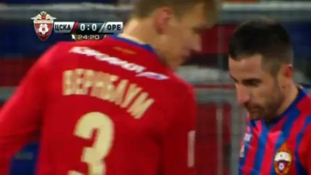 ЦСКА - Оренбург 1:0 гол Натхо (пенальти)
