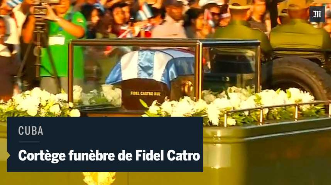 Fidel Castro en route vers le berceau de la révolution cubaine
