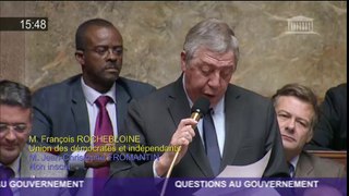 Question au Gouvernement de François Rochebloine sur les pensions de retraite des agriculteurs (30/11/2016)