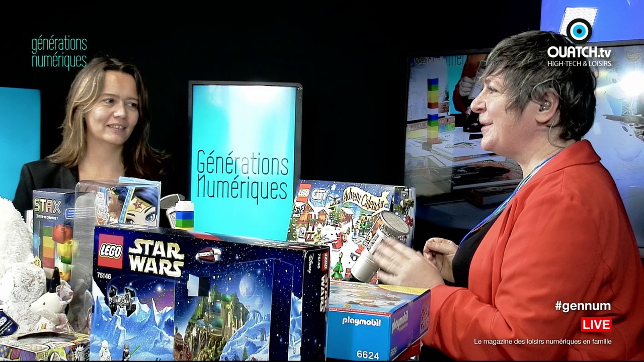 Générations Numériques S04E05 : Calendriers de l'Avent, SmartGames, Stax, Livres animés et BD Ubisoft
