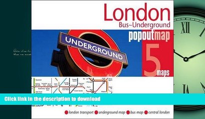 READ ONLINE London Bus   Underground PopOut Map (PopOut Maps) PREMIUM BOOK ONLINE