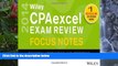 Read Online Wiley Wiley CPAexcel Exam Review 2014 Focus Notes: Financial Accounting and Reporting
