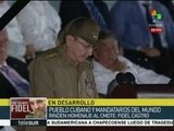 Raúl Castro: ¡Hasta la victoria siempre, Fidel!