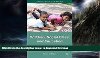 Buy NOW K. Brison Children, Social Class, and Education: Shifting Identities in Fiji (Culture,