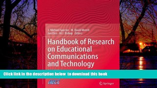 Best Price  Handbook of Research on Educational Communications and Technology Epub Download Epub