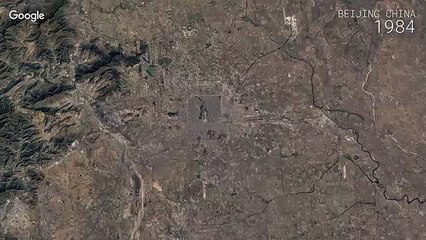 Google muestra el cambio de la tierra en los últimos 30 años