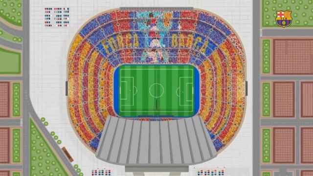 Barcelona prepara belo mosaico para o clássico contra o Real Madrid