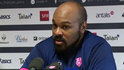 Top 14     Stade Français - Bayonne: conférence d'avant match de Emmanuel Felsina