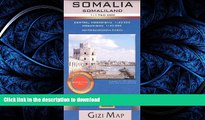 PDF ONLINE Somalia, Somaliland   Puntland 1:1,750,000 Travel Map with Mogadishu plan GIZI, 2013