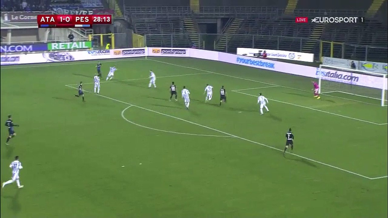 Alberto Grassi Goal HD - Atalanta 2-0 Pescara  - 30.11.2016