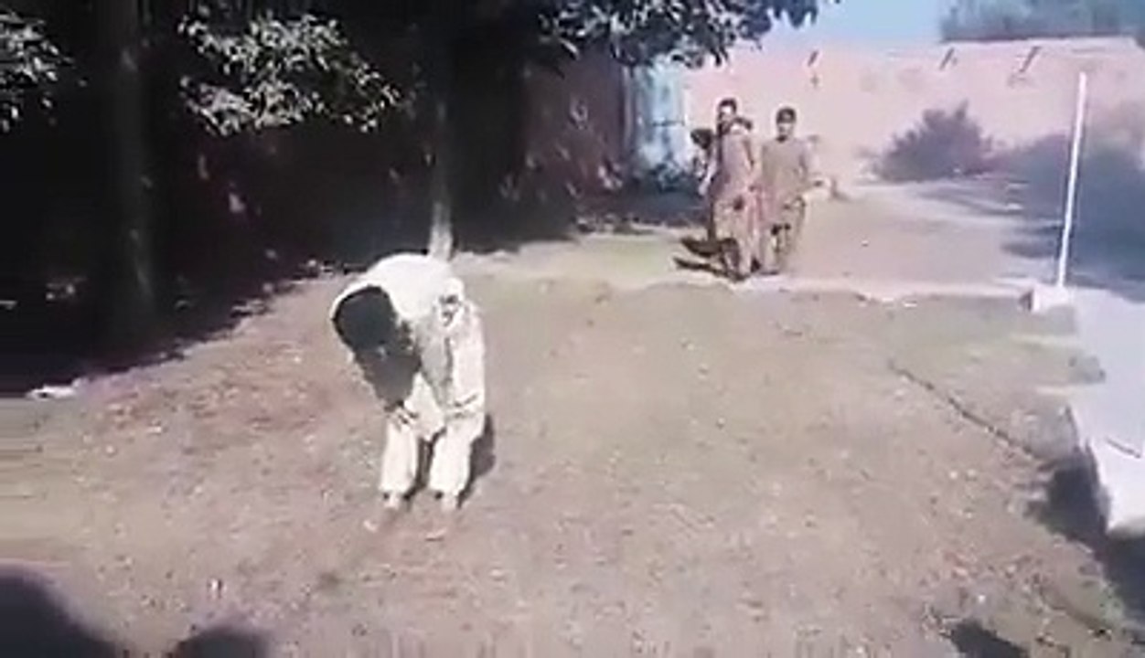 Pathan playing funny game