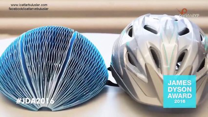 Kartondan Dayanıklı Bisiklet Kaskı Tasarımı  =)