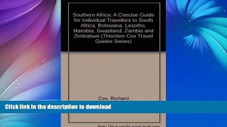 FAVORIT BOOK Southern Africa: A Concise Guide for Individual Travellers to South Africa, Botswana,