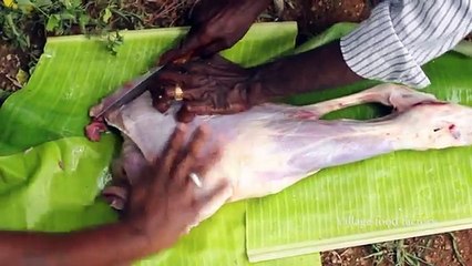 BEEF LEG PIECE Gravy making my village _ VILLAGE FOOD FACTORY