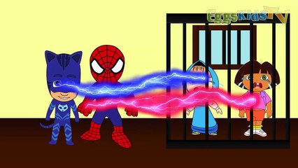 Masha and Dora eats Ice Cream & Crying when Painting on house