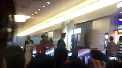 JANG KEUN SUK AT GIMPO AİRPORT ARRİVAL TO HANEDA AİRPORT JAPAN 30.11.2016