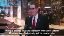 Trump picks Steven Mnuchin for Treasury Secretary