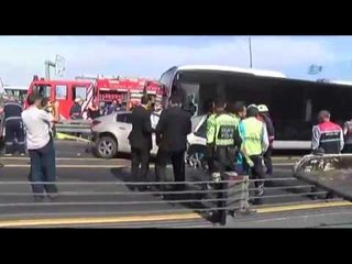 Metrobüs Yoluna Araç Girdi!