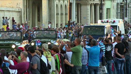 La última marcha de Fidel Castro en Cuba