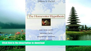 READ PDF The Homevoter Hypothesis: How Home Values Influence Local Government Taxation, School