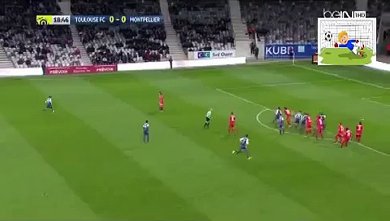 Issiaga Sylla Goal HD - Toulouse 1-0 Montpellier - 30.11.2016