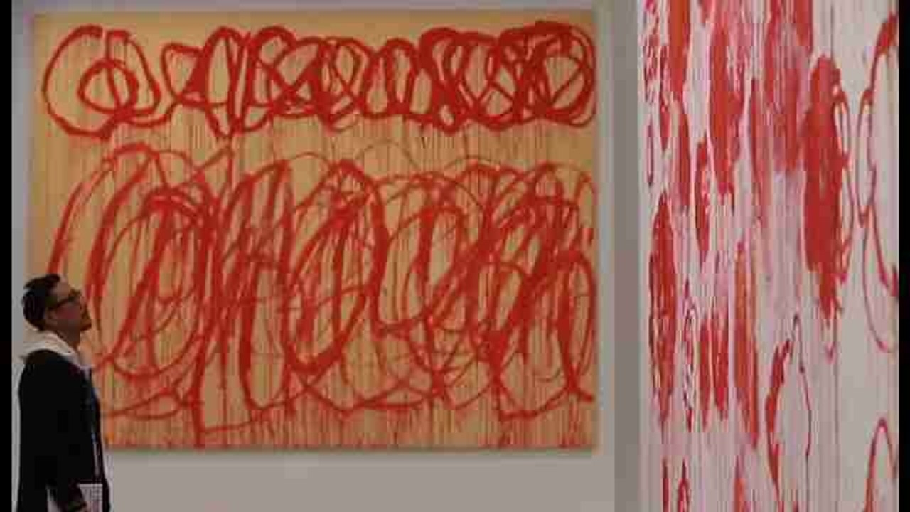 El inclasificable Cy Twombly llega a París con su mayor retrospectiva