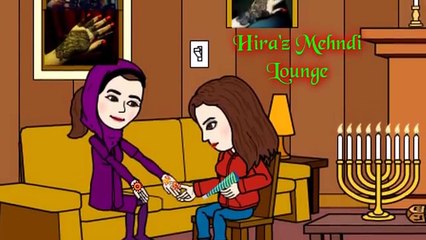 Beautiful Henna mehndi jewelry inspired design Tutorial for EID