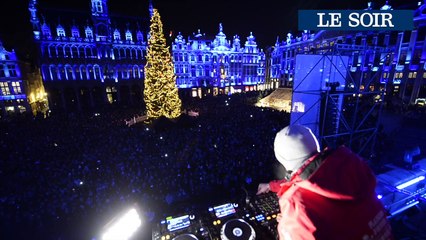 Le ShowCase de Lost Frequencies sur la Grand-Place de Bruxelles