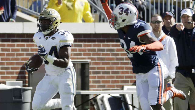 Georgia Tech RB Marshall to Transfer