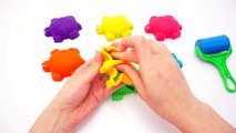 Play-Doh Modelling Clay with Molds Turtles Fun and Creative for Kids Clay Playing